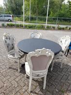 Mooie barok eethoek compleet of los te koop, Antiek en Kunst, Antiek | Meubels | Tafels, Ophalen of Verzenden