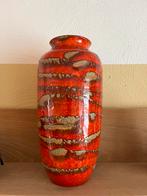 Scheurich Keramiek vintage - West Germany vaas 38 cm, Ophalen of Verzenden