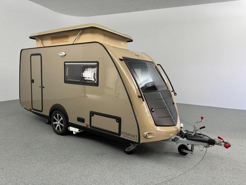 Kip Kompakt 37 Travel Limited Edition Luifel Mover, Caravans en Kamperen, Caravans, Bedrijf, Overige, Kip, 2 aparte bedden, tot 4 meter