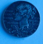 Zilveren herdenking medaille jubileum koningin victoria 1937, Postzegels en Munten, Penningen en Medailles, Ophalen of Verzenden