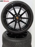 Porsche 21 inch Origineel velgen 911 992 met winterbanden, Auto-onderdelen, Banden en Velgen, Banden en Velgen, Personenwagen