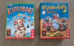 Regenworm junior & kiekeboe spel. Nieuw & compleet!, Hobby en Vrije tijd, Gezelschapsspellen | Kaartspellen, Ophalen of Verzenden