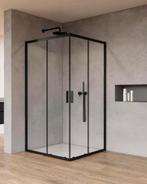 Douchecabine zwart 90x90 cm - Antikalk Nano Coating - Nieuw, Ophalen, Nieuw