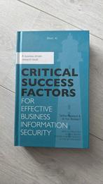 Critical success factors for effective business information, Sociale wetenschap, Talitha Papelard; Yuri Bobbert, Ophalen of Verzenden