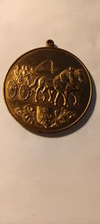 Bronzen Ruiter Toernooi Medaille Lichtaart 1989, Postzegels en Munten, Penningen en Medailles, Ophalen of Verzenden, Brons, Nederland