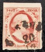 Nederland 1852 - NVPH 2 - Koning Willem III, Postzegels en Munten, Postzegels | Nederland, T/m 1940, Verzenden, Gestempeld