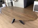 Ovale eettafel eiken 260x120, Ophalen, 100 tot 150 cm, Eikenhout, 200 cm of meer