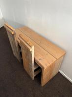 Steigerhouten kinderbureau, Kinderen en Baby's, Kinderkamer | Tafels en Stoelen, Ophalen, Zo goed als nieuw, Tafel(s) en Stoel(en)