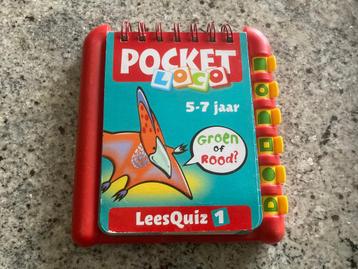 Pocket loco 5-7 jaar leesquiz 1 groen of rood? beschikbaar voor biedingen