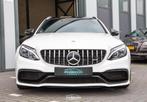 Mercedes-Benz C-klasse Estate AMG C63 PANO | NIGHTPAKKET | M, Auto's, Automaat, Achterwielaandrijving, Wit, Leder