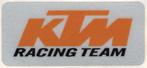 KTM Racing Team reflectie sticker #16, Ophalen of Verzenden