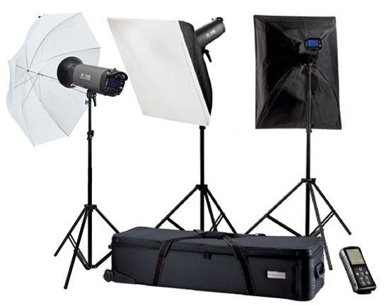 lampen set voor studio compleet Falcon Eyes TFK-3600L, Ophalen, Zo goed als nieuw, Lamp of Flitsset