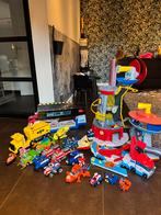 Paw patrol uitkijktoren set, Kinderen en Baby's, Speelgoed | Racebanen, Ophalen, Zo goed als nieuw, Handmatig, Overige merken