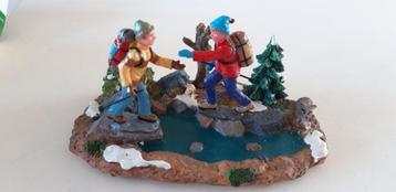 Lemax Woodland Trekking Retired  beschikbaar voor biedingen