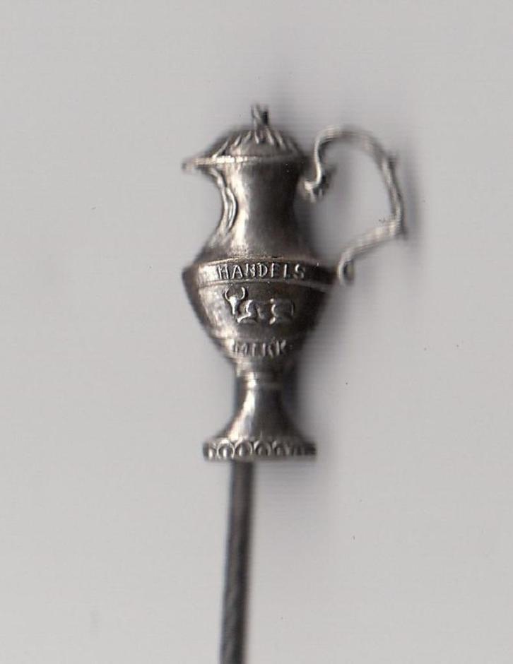 Haarlem Sierkan IJs speldje, Verzamelen, Speldjes, Pins en Buttons, Gebruikt, Speldje of Pin, Overige onderwerpen, Ophalen of Verzenden