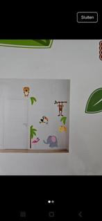 Muurstickers stickers kinderkamer Jungle, Ophalen of Verzenden, Nieuw, Wanddecoratie