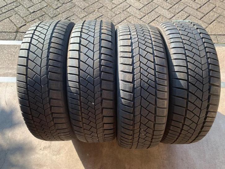 4X CONTINENTAL WINTERBANDEN 205 55 R18 * 96H 6-6,5MM PROFIEL, Auto-onderdelen, Banden en Velgen, Band(en), Winterbanden, 18 inch