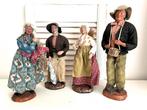Vintage poppen Provence steengoed Kerststal dorpbewoners, Diversen, Kerst, Ophalen