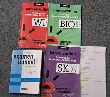 Examen samenvattingsboeken beschikbaar voor biedingen