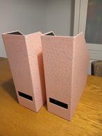 2 lectuurbakken roze, Huis en Inrichting, Woonaccessoires | Krantenbakken en Lectuurbakken, Ophalen of Verzenden, Nieuw
