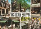 AMSTERDAM Shopping, Verzamelen, Ansichtkaarten | Nederland, Verzenden, 1980 tot heden, Gelopen, Noord-Holland