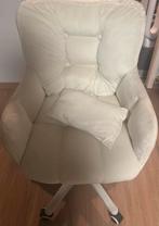 Comfortabele draaistoel / bureaustoel – licht van kleur, Wit, Ophalen of Verzenden, Zo goed als nieuw, Bureaustoel