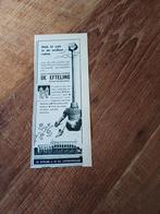 Advertentie Efteling Kaatsheuvel langnek 1954, Verzamelen, Efteling, Overige typen, Ophalen of Verzenden