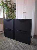 4 stuks Schoen opberger ikea  trones zwart, Ophalen, Zo goed als nieuw