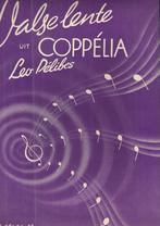 Ba40 bladmuziek valse lente uit coppellia leo delibes, Muziek en Instrumenten, Ophalen of Verzenden, Gebruikt, Artiest of Componist