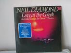 LP NEIL DIAMOND LOVE AT THE GREEK, Ophalen of Verzenden, 1960 tot 1980, Gebruikt, Overige formaten