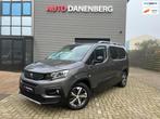 Peugeot Rifter Long 1.2 Puretech Long GT-Line 7p. GARANTIE, Auto's, Peugeot, Voorwielaandrijving, Stof, Zwart, 7 stoelen