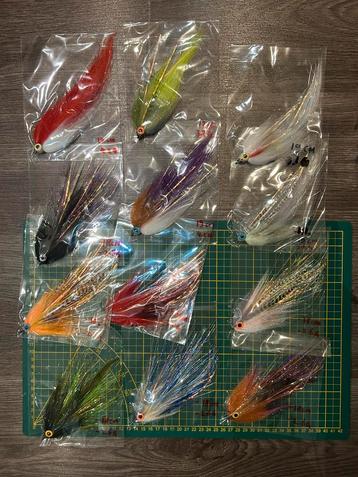 Hand gemaakte streamer baitfish. Met uv. beschikbaar voor biedingen