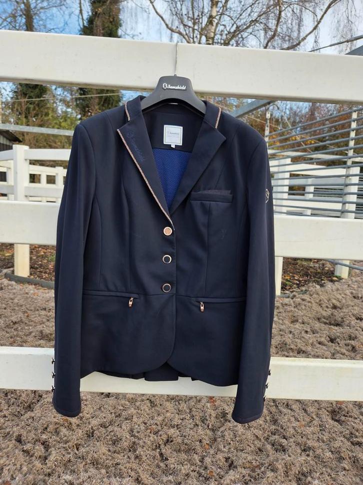 Nette Samshield en Equestrian stockholm wedstrijdjasjes, Dieren en Toebehoren, Paardrijkleding, Zo goed als nieuw, Bovenkleding