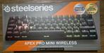 SteelSeries Apex Pro Mini - Draadloos, Computers en Software, Toetsenborden, Gaming toetsenbord, Azerty, Ophalen of Verzenden