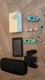 Nintendo switch met animal crossing, Spelcomputers en Games, Ophalen of Verzenden, Zo goed als nieuw, Met 1 controller, Switch Original