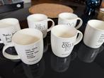 Riverdale koffie mokken 6x, Huis en Inrichting, Keuken | Servies, Ophalen of Verzenden, Zo goed als nieuw, Overige stijlen, Kop(pen) en/of Schotel(s)