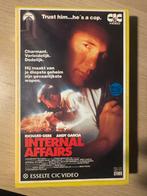 Internal Affairs VHS - Thriller met Richard Gere ex rental, Cd's en Dvd's, VHS | Film, Vanaf 16 jaar, Ophalen of Verzenden, Gebruikt