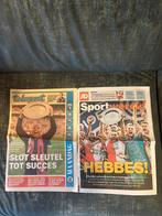 FEYENOORD KAMPIOEN 2023 kranten AD & TELEGRAAF, Ophalen of Verzenden, Gebruikt, Feyenoord, Boek of Tijdschrift