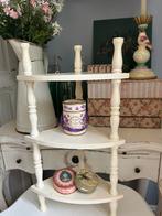 Brocante oude houten hoek etagère, Antiek en Kunst, Ophalen of Verzenden