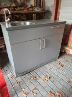Stevig verrijdbaar keukenblok, Huis en Inrichting, Keuken | Keukenelementen, Ophalen, 100 tot 150 cm, 100 tot 150 cm, Zo goed als nieuw