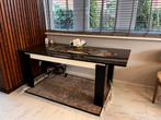 Marmare eettafel 6-8 personen, Huis en Inrichting, Tafels | Eettafels, Ophalen, Gebruikt, 50 tot 100 cm, Vijf personen of meer