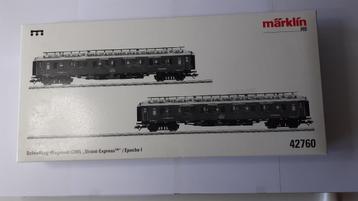 Marklin 42760 Uitbreidingsset rijtuigen CIWL beschikbaar voor biedingen