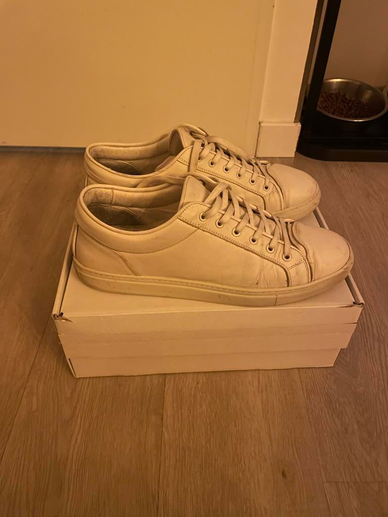 ETQ LT01 Off White Sneakers Maat 47, Wit, Ophalen of Verzenden, Sneakers of Gympen, Gedragen