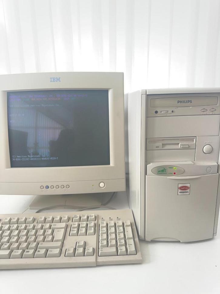 Vintage 386-PC met AMD Am386 DX-40, Computers en Software, Vintage Computers, Ophalen of Verzenden