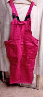 Roze Tuinbroek XL (52/54), Carnaval, Maat 46/48 (XL) of groter, Ophalen of Verzenden, Zo goed als nieuw