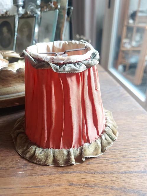 Mooi klein oud Frans Brocante klem lampenkapje, Antiek en Kunst, Curiosa en Brocante, Ophalen of Verzenden