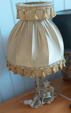 Boudoirlamp in Rococo Revival-stijl., Huis en Inrichting, Ophalen, Rococo Revival-stijl, Gebruikt, Stof