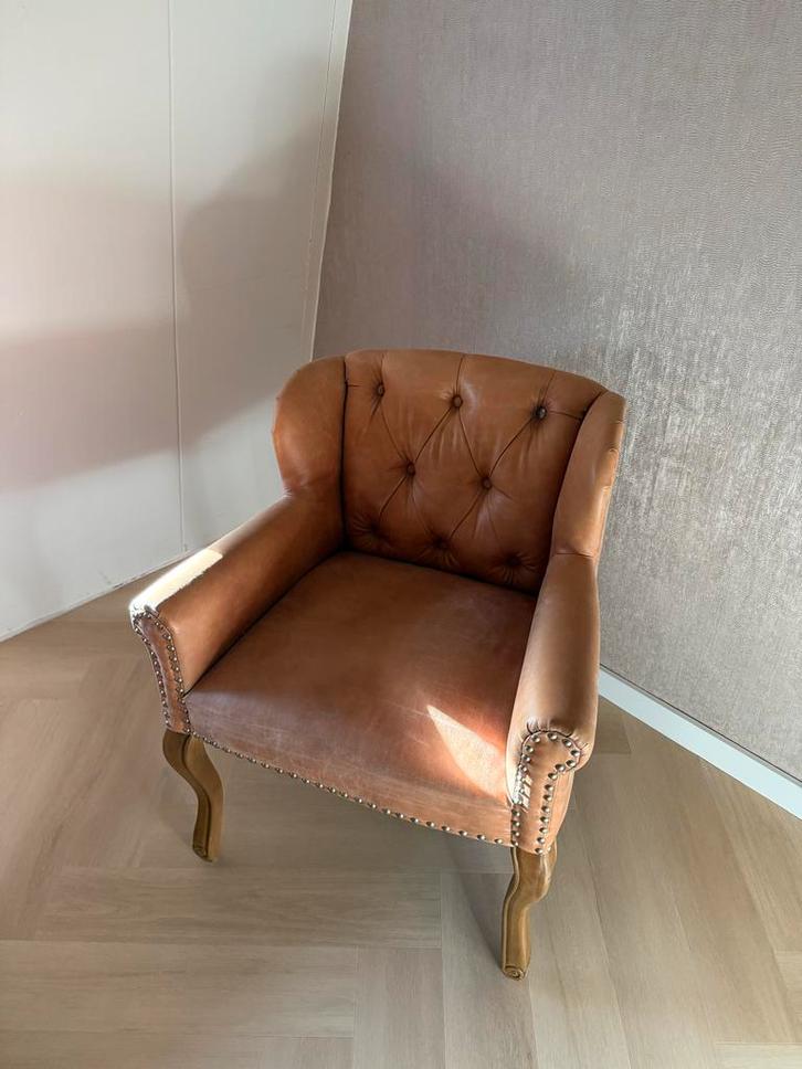 2 Riviera Maison stoelen - Limited Edition, Huis en Inrichting, Fauteuils, Zo goed als nieuw, Stof, 50 tot 75 cm, Minder dan 75 cm