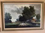 Schilderij B.H. Slotman - Landschap, Ophalen