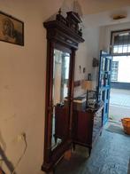 Antieke Halspiegel met Origineel Glas, Verzenden, Rechthoekig, 150 tot 200 cm